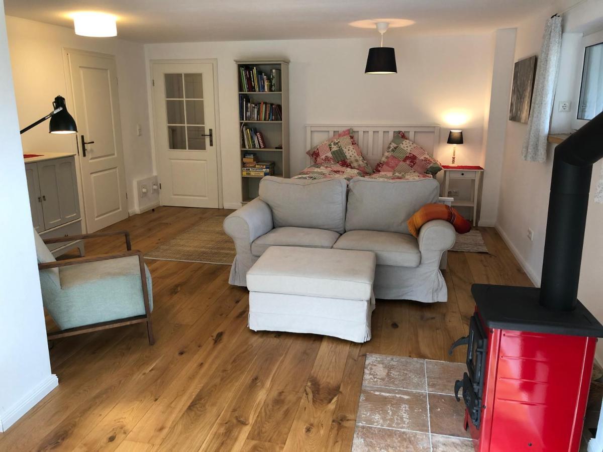 Ferienwohnung Am Waldrand Mit Sauna 비엔도르프 외부 사진