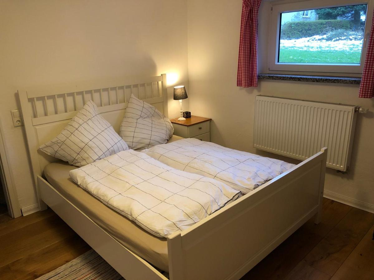 Ferienwohnung Am Waldrand Mit Sauna 비엔도르프 외부 사진